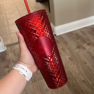 Red Jewel Starbucks Tumbler